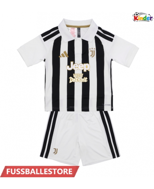 Günstige Juventus Nick Woltemade #27 Heimtrikotsatz Kinder 2026-27 Kurzarm (+ Kurze Hosen)